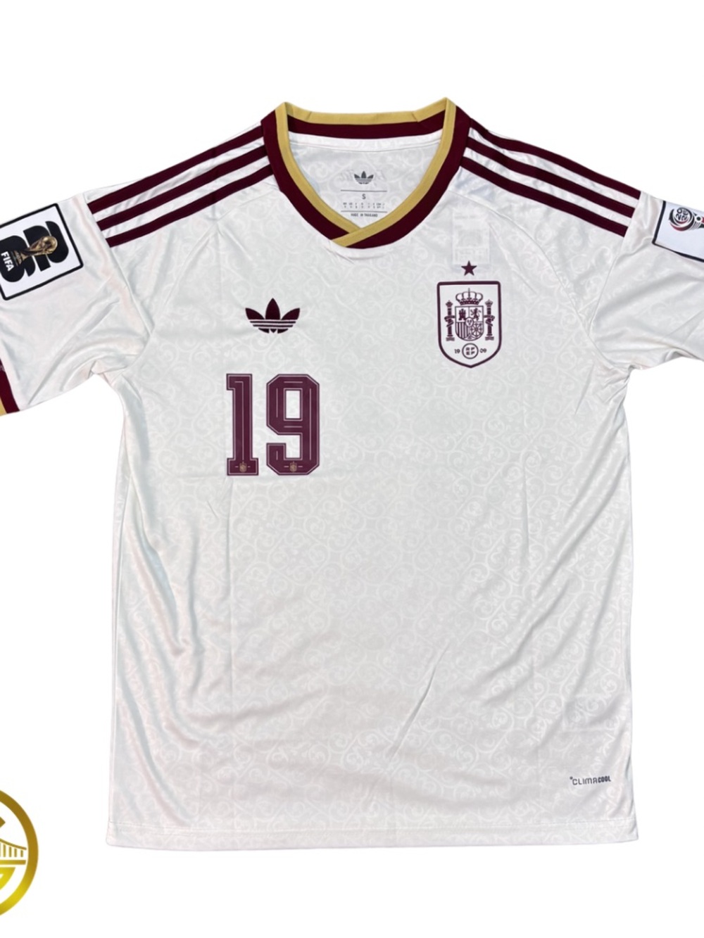 Lamine Yamal #19 Spain Jersey Camiseta de Lamine Yamal de España